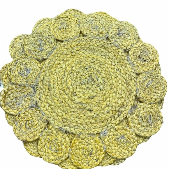 domain Other - Domain Set of 4 wheat gold woven place mats